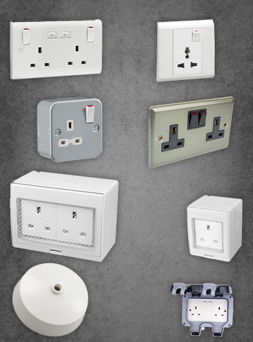 Switch Sockets & Wiring Accessories
